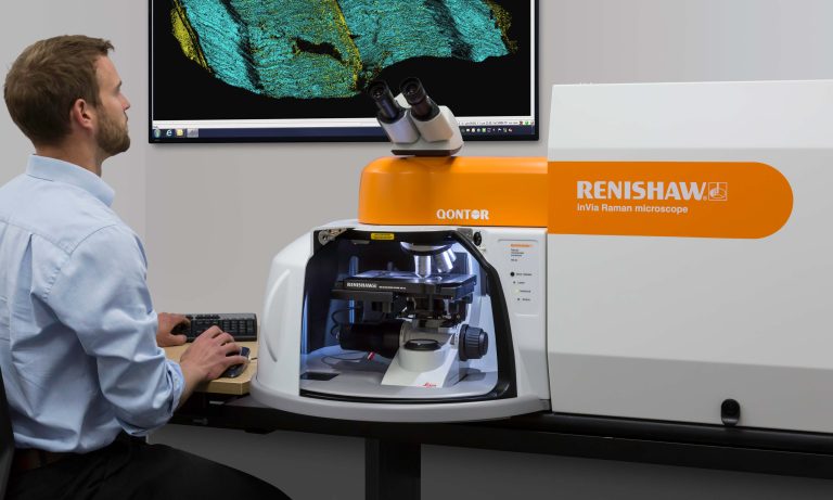 Renishaw InVia confocal Raman microscope