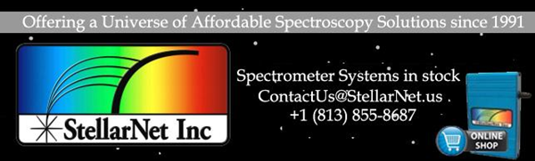 StellarNet Spectroscopy