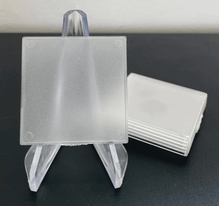 sandblasted pmma plate sb6